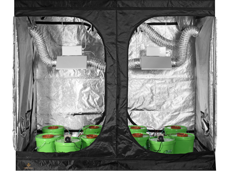 Готовый гроубокс днат 600Вт х2